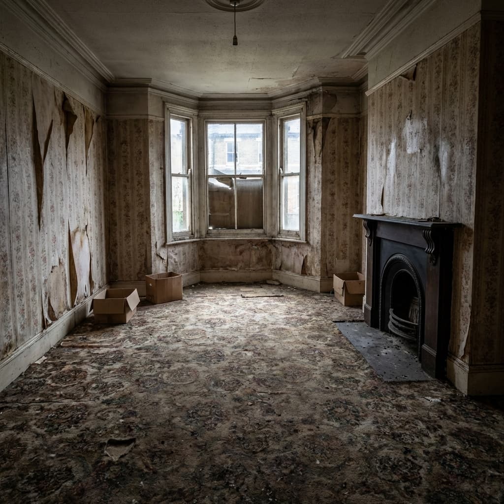 Before Living Room Renovation